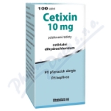 Cetixin 10mg por. tbl. flm. 100x10mg