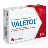 Valetol 300mg-150mg-50mg tbl. nob. 12