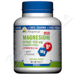 Magnesium citrát Forte 150mg+vit. B6 6mg tbl. 30+30