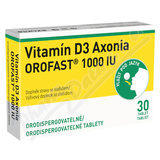 Vitamín D3 Axonia OROFAST 1000IU orodisp. tbl. 30