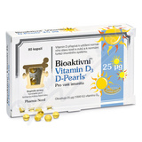 Bioaktivní Vitamin D3 D-Pearls 25mcg cps. 80
