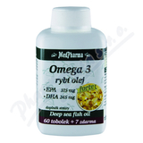 MedPharma Omega 3 ryb olej Forte tob. 67