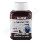 MedPharma Pyridoxin (vitamin B6) 20mg tbl. 67
