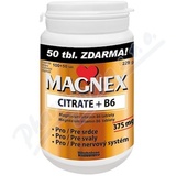 Magnex citrate 375mg+B6 tbl. 100+50