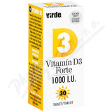 Vitamn D3 Forte 1000 I. U. tbl. 30