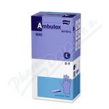 Ambulex Nitryl rukavice nepudrov violet L 100ks