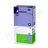 Ambulex Nitryl rukavice nepudrov violet M 100ks