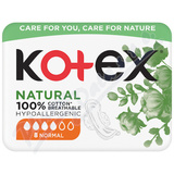 KOTEX Natural vloky Normal 8ks
