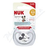 NUK Dudlk Space DISNEY Mickey 0-6 m. BOX Mix motiv