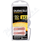 Duracell DA312 PR41 baterie do naslouchadel 6ks