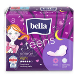Bella for teens hygienick vloky Energy night 8ks