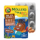 Mollers Omega-3 el rybiky Cola tbl. 45