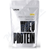LIVLIFE Whey Protein s pchut vanilka 500g