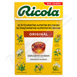 RICOLA Bylinn Originl bez cukru 40g